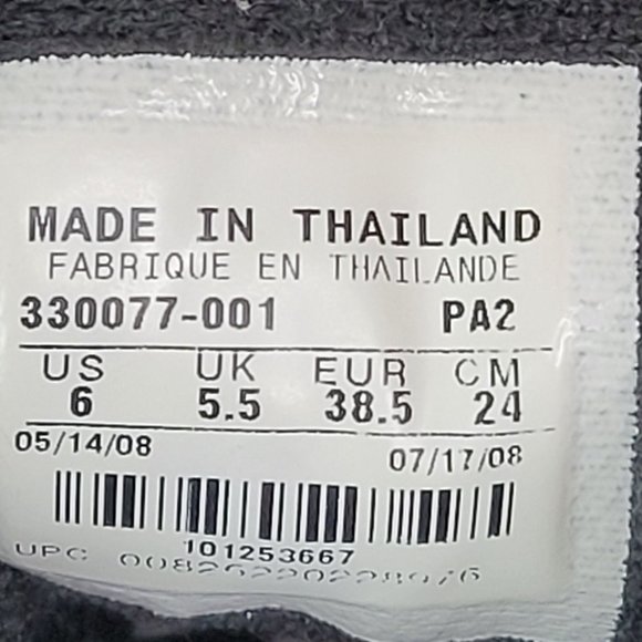 Nike Takos ACG Gore-Tex 2008 Men's Hiking Boots Black 330077-001 US Size 6 - Picture 8 of 8